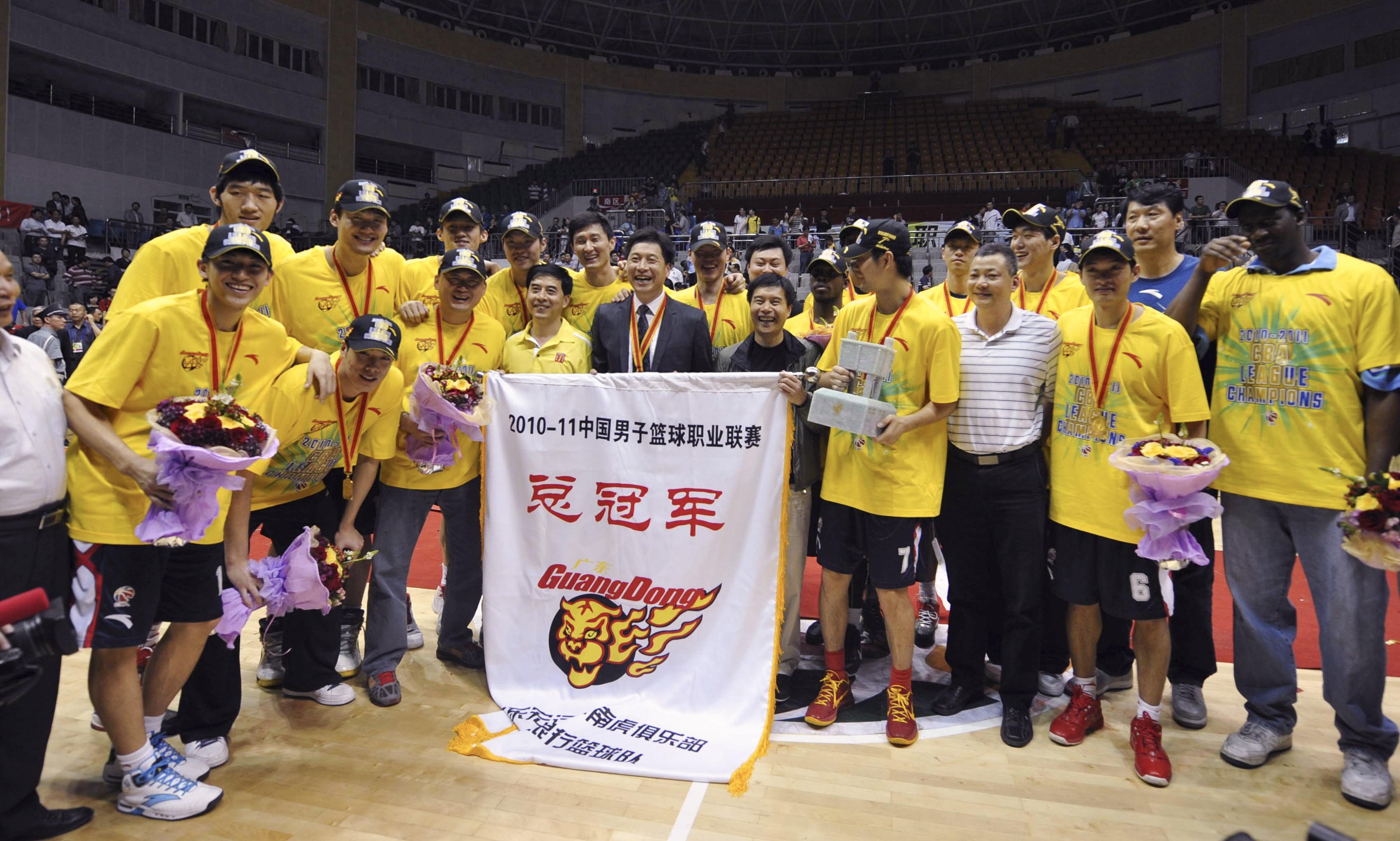 篮球——广东队九次获得CBA总决赛冠军